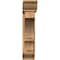 Ekena Millwork Balboa Traditional Smooth Bracket w/ Offset Brace, Western Red Cedar, 7 1/2"W x 34"D x 34"H BKT0806X34X34BOA01SWR - alternate 4